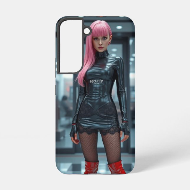 Security Droid ALISA Samsung Galaxy S22 Case (Back)