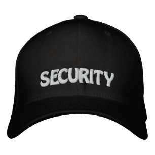 SECURITY EMBROIDERED HAT