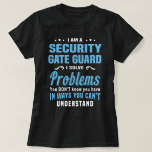 Security Gate Guard T-Shirt