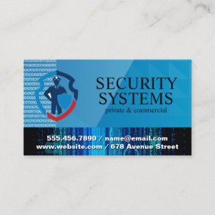 Security Guard   Cyber Code   Tech Business Card
