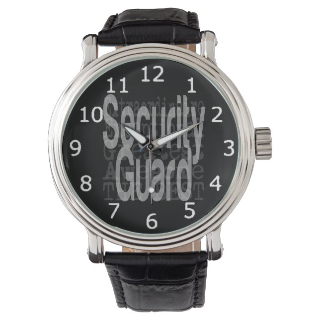 Security Guard Extraordinaire Watch (Front)