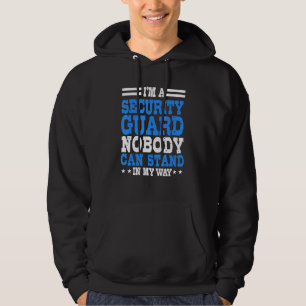 Security Guard Inspector Officer Watchman Custodia Hoodie