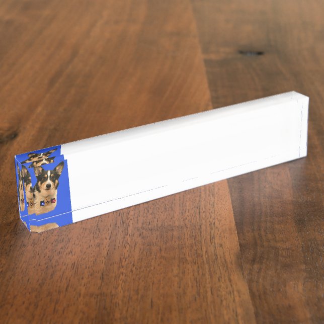 Security Guard Nameplate (Side)