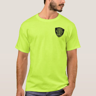 Security Hebrews 6:19 in Yellow T-Shirt