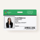 Security ID Employee Badge - Horizontal