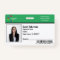 Security ID Employee Badge - Horizontal
