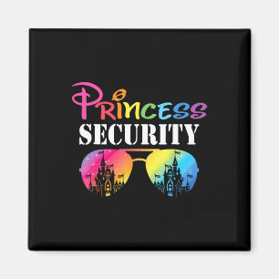 Security Mum Dad Family Birthday Halloween Funny Magnet