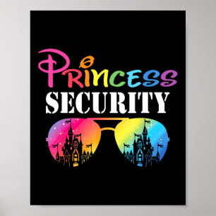 Security Mum Dad Family Birthday Halloween Funny  Poster