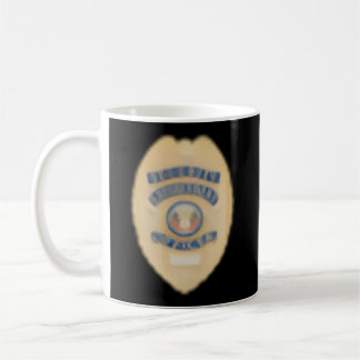 Security Officer Enforcet Badge Police Guards Unif Coffee Mug