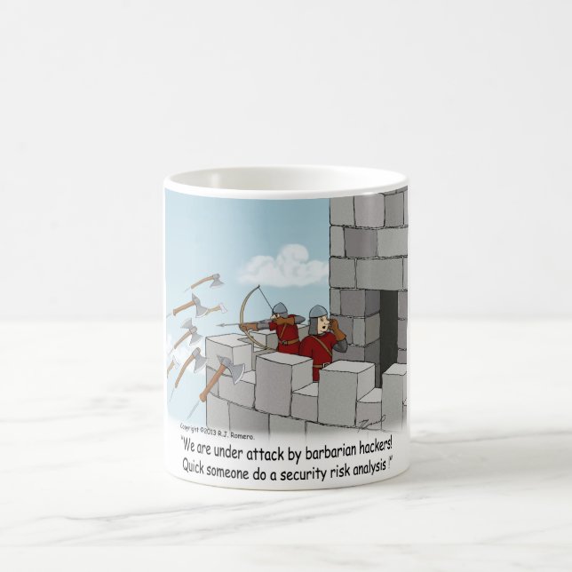 Security Risk Assessment Coffee Mug (Center)