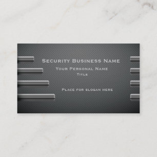 Security Service Business Business Card