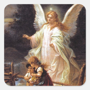 Security Square Sticker