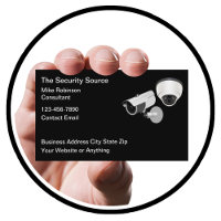 Security Surveillance Theme Business Cards 