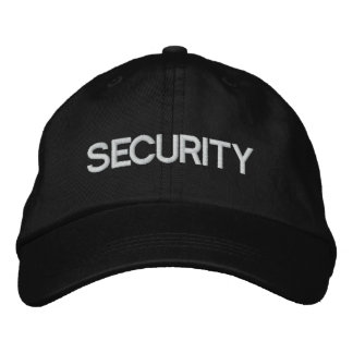 Security Team Adjustable Cap / Hat
