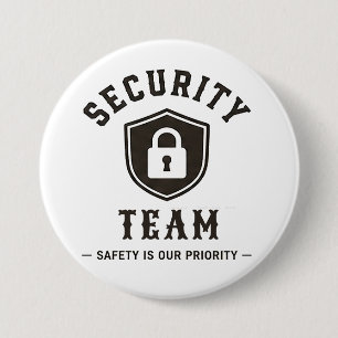 🛡️ Security Team Professional Staff 🛡️ 7.5 Cm Round Badge