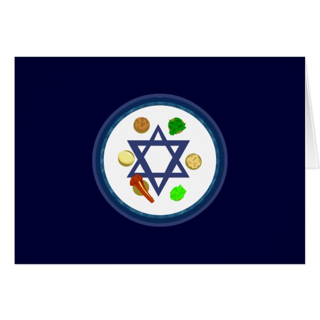 Seder Plate (Front Horizontal)