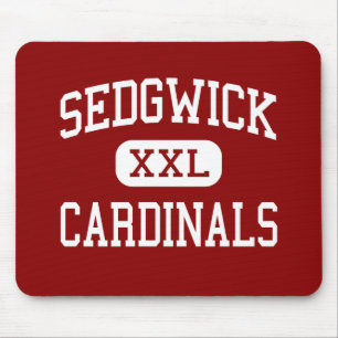 Sedgwick - Cardinals - High - Sedgwick Kansas Mouse Mat