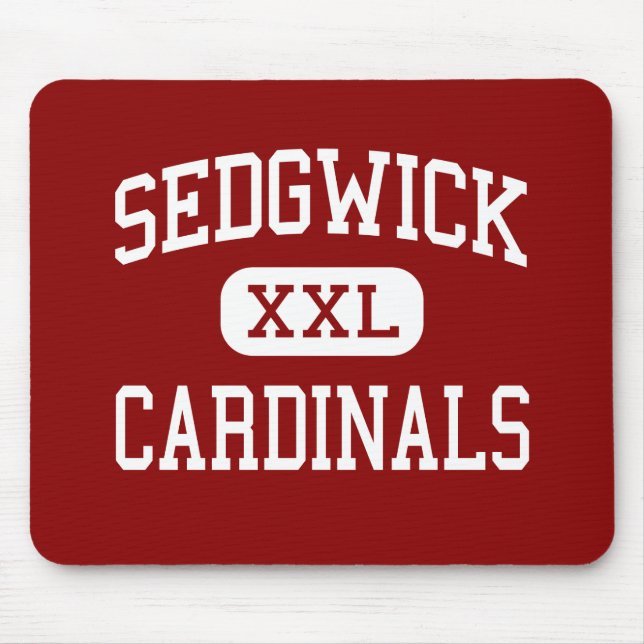 Sedgwick - Cardinals - High - Sedgwick Kansas Mouse Mat (Front)