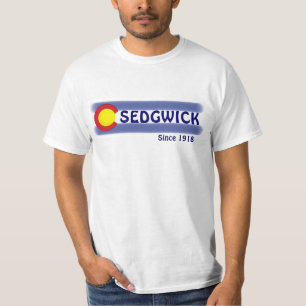 Sedgwick Colorado local flag value tee