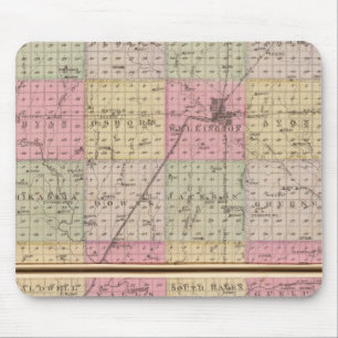 Sedgwick County, Conway and Belle Plaine, Kansas Mouse Mat
