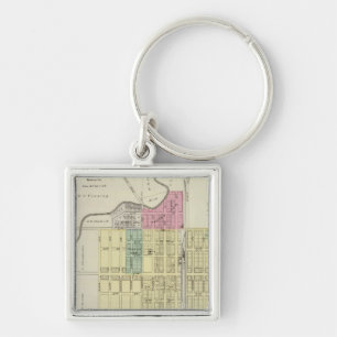 Sedgwick, Jewell City, Omio, Salem, Kansas Key Ring