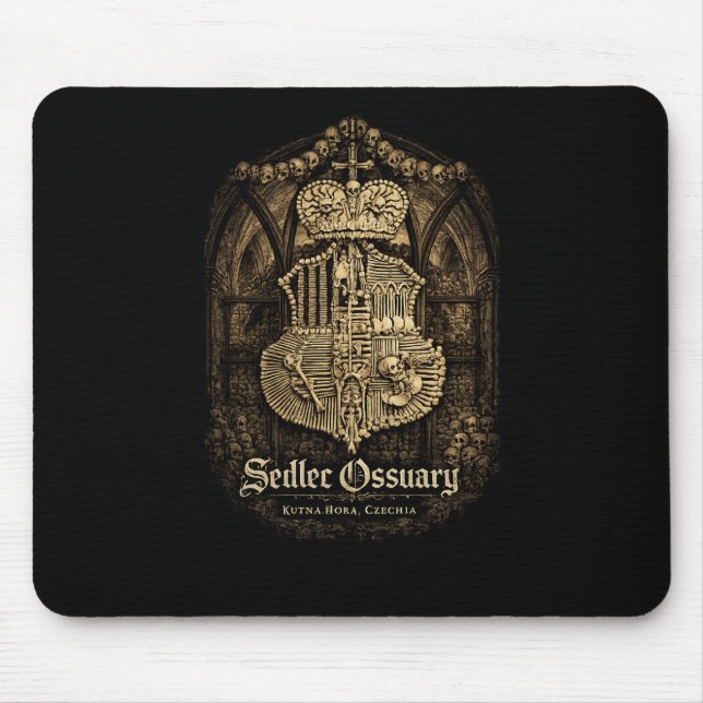Sedlec Ossuary  Mouse Mat (Front)