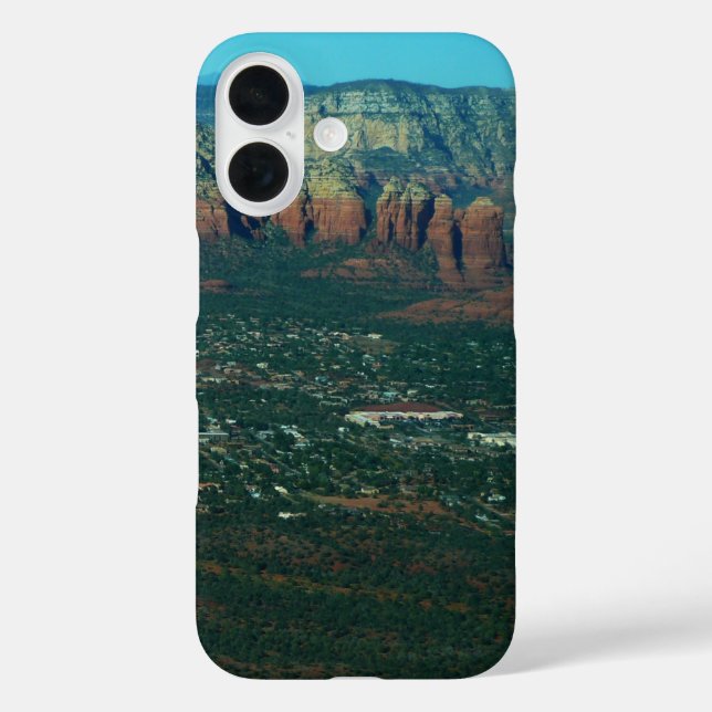 Sedona and Coffee Pot Rock from Above Case-Mate iPhone Case (Back)