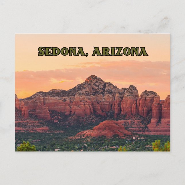 Sedona Arizon Souvenir Postcard (Front)