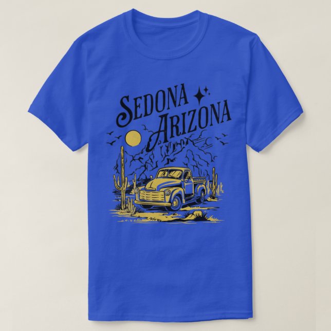 Sedona Arizona Any Boredom You Have Will Evaporate T-Shirt (Design Front)