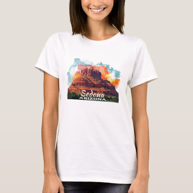 Sedona Arizona Bell Rock T-Shirt (Front)