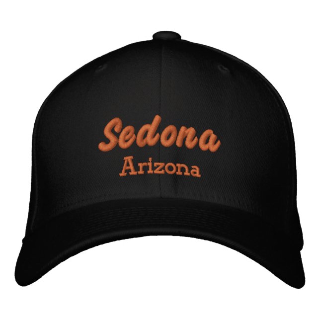 Sedona Arizona Cap from beautiful Red Rock City (Front)