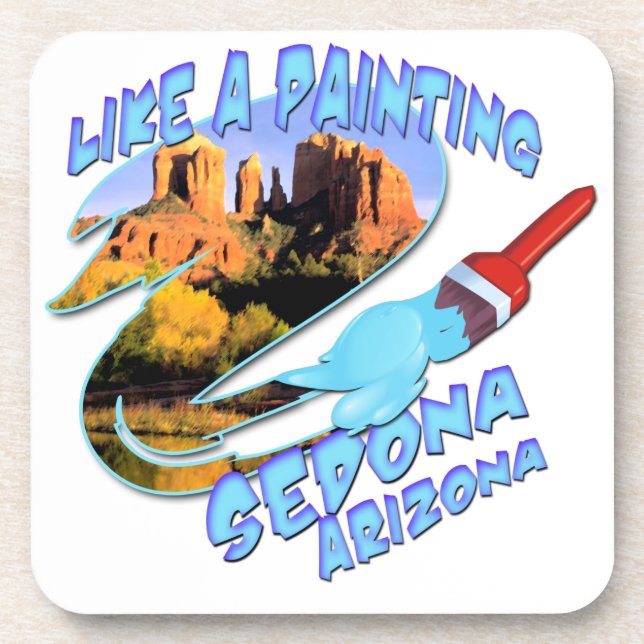 Sedona Arizona Coaster (Front)