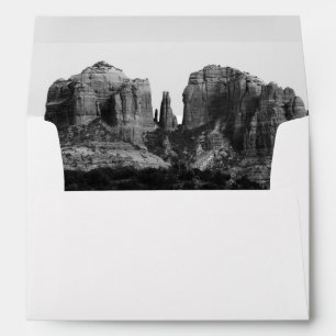Sedona Arizona Envelope Liner with Address