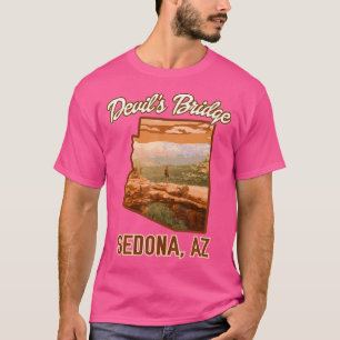 Sedona Arizona Hiking Adventure Devil'S Bridge Nov T-Shirt