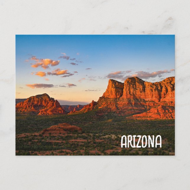 Sedona Arizona Mountains  Postcard (Front)