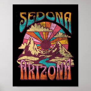 Sedona Arizona Nature Hiking Mountains Outdoors Vi Poster