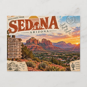 Sedona Arizona Postcard