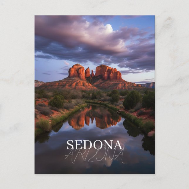 Sedona Arizona Postcard (Front)