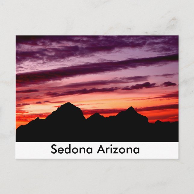 Sedona Arizona Postcard (Front)