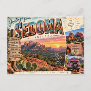 Sedona Arizona Postcard