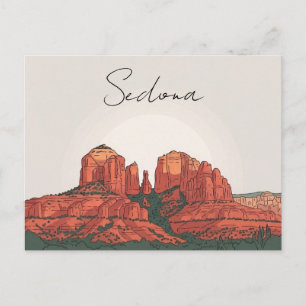 Sedona Arizona Postcard