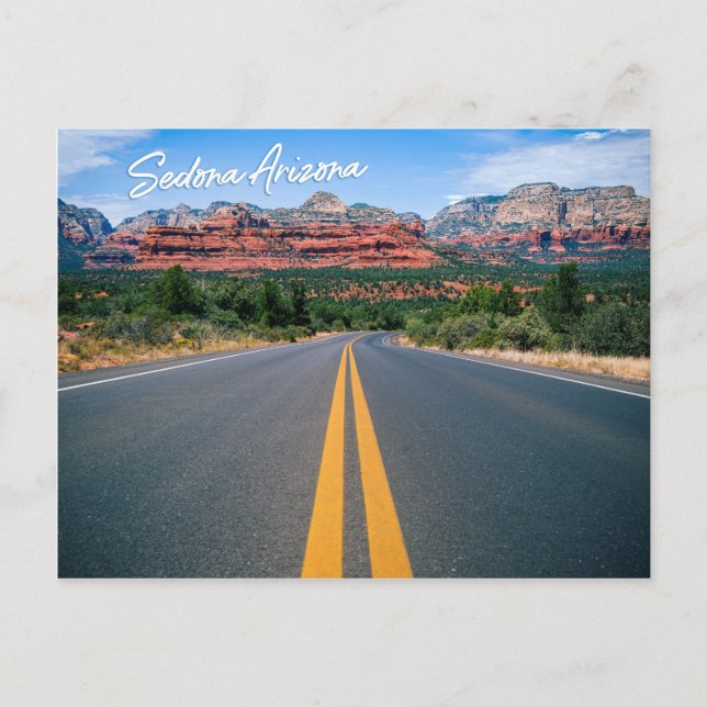Sedona Arizona Postcard (Front)