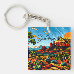 Sedona, Arizona Red Canyon Key Ring