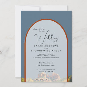 Sedona Arizona Red Rock Cathedral Invitation