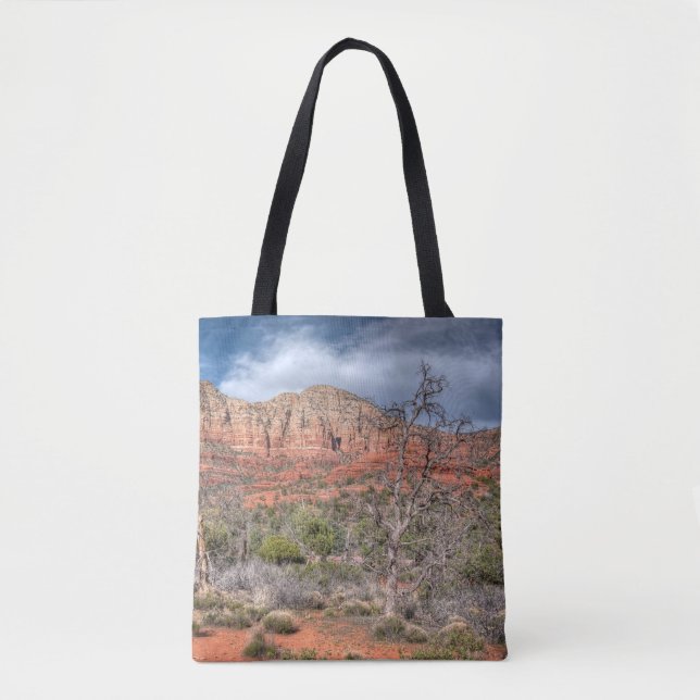Sedona Arizona red rock landscape Tote Bag (Front)