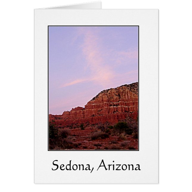 Sedona Arizona red rocks (Front)