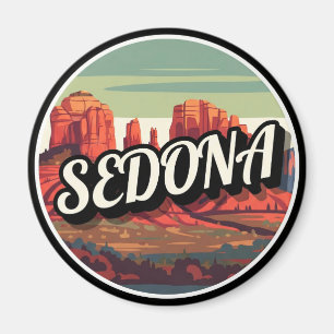 Sedona Arizona Red Rocks Travel Magnet