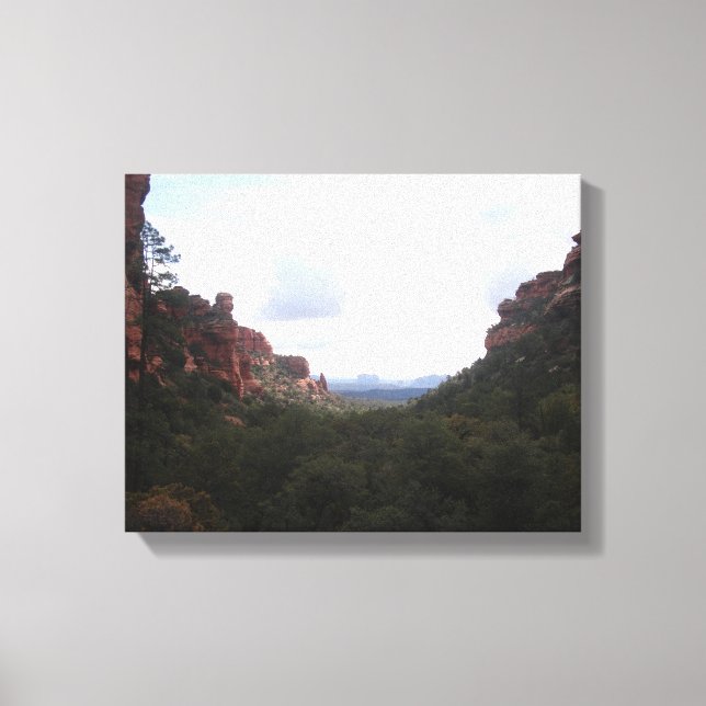 Sedona Arizona Red Rocks Wrapped Canvas Print (Front)