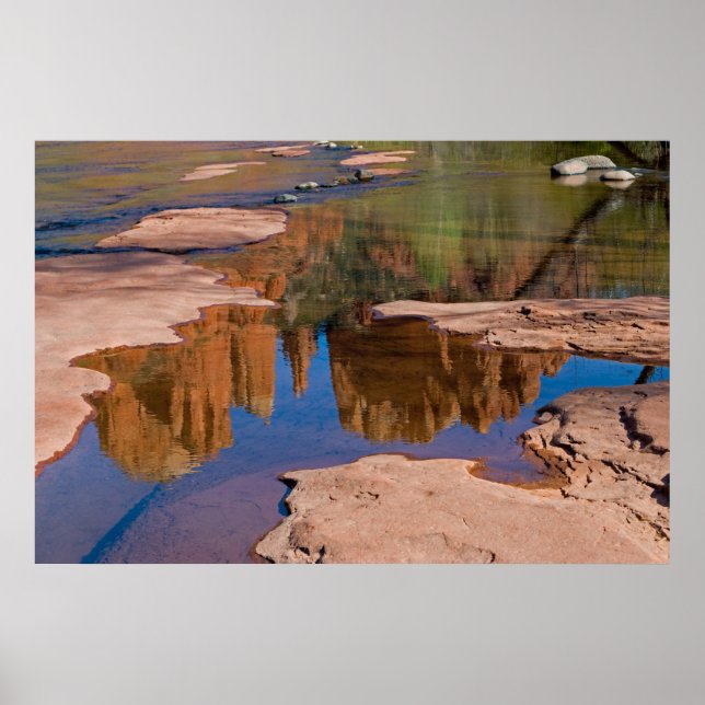 Sedona, Arizona Reflections 4021 Poster (Front)