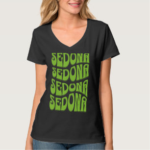 Sedona Arizona Retro 60s 70s Style 1 T-Shirt